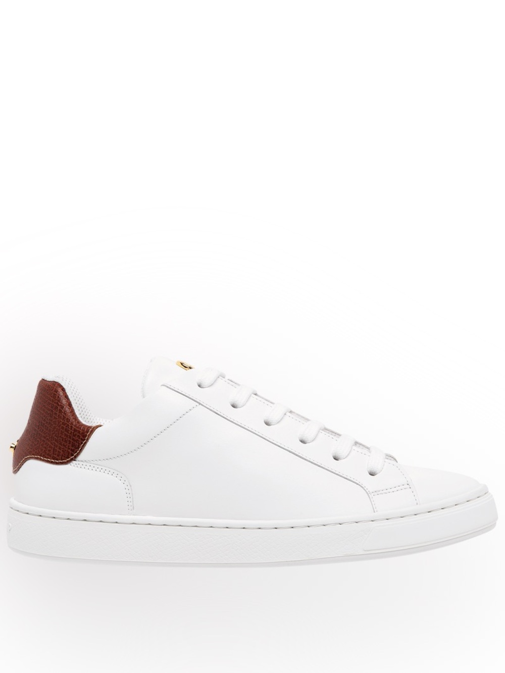 Longchamp White Leather Le Pliage Sneakers Size 37